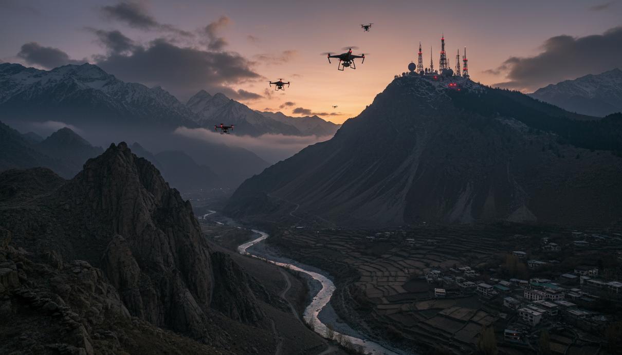 Безопасность через точность: как операция «Синдур» изменила стратегию Индии Беспилотные летательные аппараты над горными хребтами и военная вышка связи в лучах заката